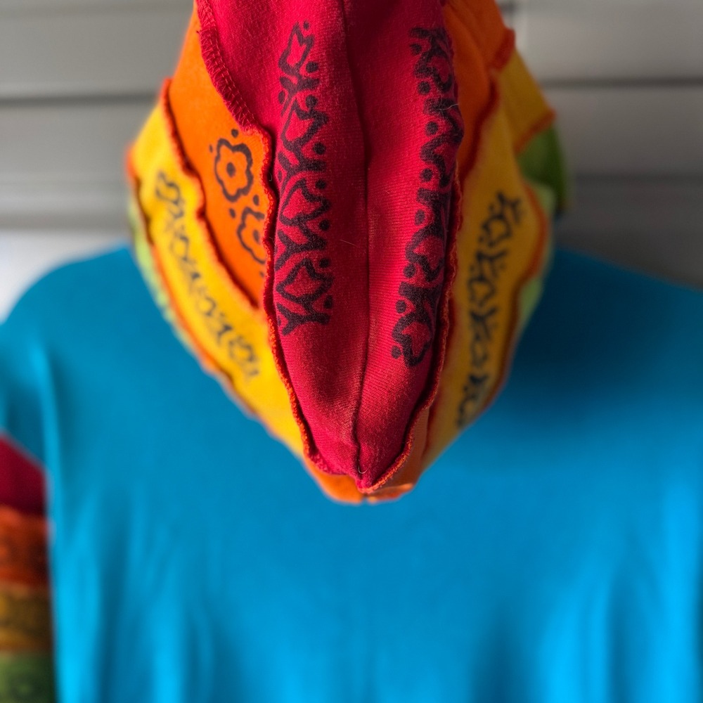 Rising International Boho Rainbow Patchwork Beade… - image 6